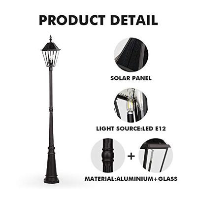 Lutec London Solar E12-Tuinlamp Lutec London Solar E12-Tuinlamp