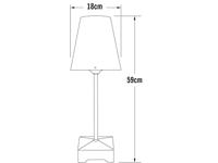 KonstSmide Moderne staande lampLucca - 453-300 - thumbnail