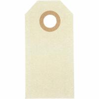 Creativ Company Manilla-labels, afm 3x6 cm, 250 gr, crème, 30 stuk/ 1 doos - thumbnail