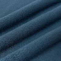 VidaXL Gooi deken marineblauw 220 x 240 cm fleece - thumbnail