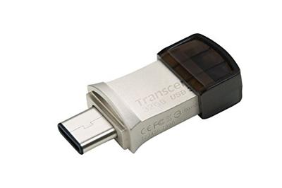 Transcend JetFlash® 890 USB-stick smartphone/tablet Zilver 32 GB USB-A 3.2 Gen 2, USB-C Transcend JetFlash® 890 USB-stick smartphone/tablet Zilver 32 GB USB-A 3.2 Gen 2, USB-C