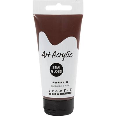 Creativ Company Pigment art acrylverf burnt umber bruin, 75ml Creativ Company Pigment art acrylverf burnt umber bruin, 75ml