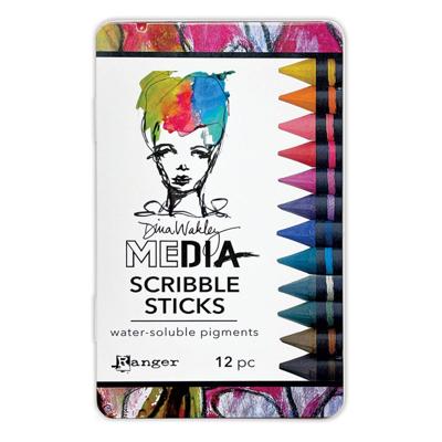 Ranger Ink Ranger • dina wakley media scribble sticks 5 12pcs