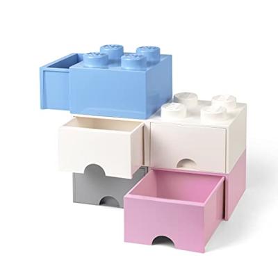 Room Copenhagen LEGO Brick Drawer 4 Licht blauw opbergdoos