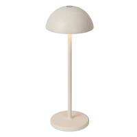 Lucide JOY - Oplaadbare Tafellamp Binnen/Buiten - Accu/Batterij - Ø 12 cm - LED Dimb. - 1x1,5W 3000K - IP54 - Wit - thumbnail