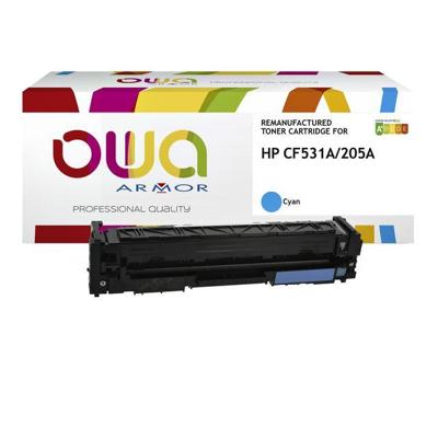 Tonercartridge OWA alternatief tbv HP CF531A blauw