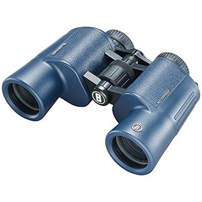 Bushnell - H2O 2-8x42 Donkerblauw Porro - Volledig Multicoated - Waterdicht/Fogproof - Twist Up Eyecups - Watersport - Varen