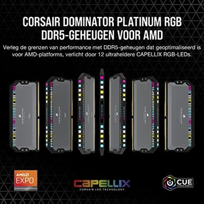 Corsair 32 GB DDR5-5200 Kit werkgeheugen Corsair 32 GB DDR5-5200 Kit werkgeheugen