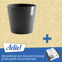 Ecopots Bloempot Amsterdam Ø30cm - Donkergrijs - thumbnail