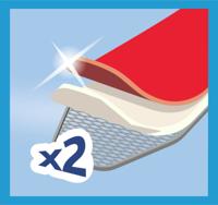 Hoes voor Strijkplank Vileda Rapid Quick fix 135 cm Grijs - thumbnail