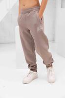 Malelions Striped Signature Broek Kids Bruin - Maat 152 - Kleur: Bruin | Soccerfanshop - thumbnail
