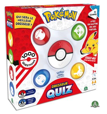 Pokémon Trainer Trivia - Bordspel - GIOCHI PREZIOSI - Test je Pokémon-kennis - Maximaal 4 spelers - Leeftijd 7+