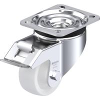 Blickle LK-SPO 75G-FI Zwenkwiel met rem Wieldiameter: 75 mm Draagvermogen (max.): 300 kg 1 stuk(s) - thumbnail