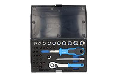 Gedore Dopsleutelset 1/4" 37-dlg. - 1822373 - thumbnail