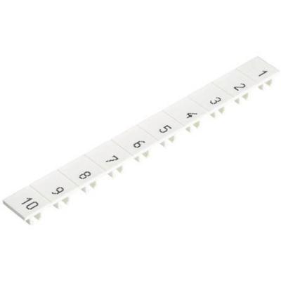 Wieland Electric 04.848.0253.0 Opschriftbord Geschikt voor: Klem 6 mmm 1 stuk(s)