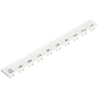 Wieland Electric 04.848.0253.0 Opschriftbord Geschikt voor: Klem 6 mmm 1 stuk(s) - thumbnail