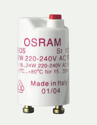 Osram Starter St 173 15-30W Safety Deos SINGLE Osram Starter St 173 15-30W Safety Deos SINGLE