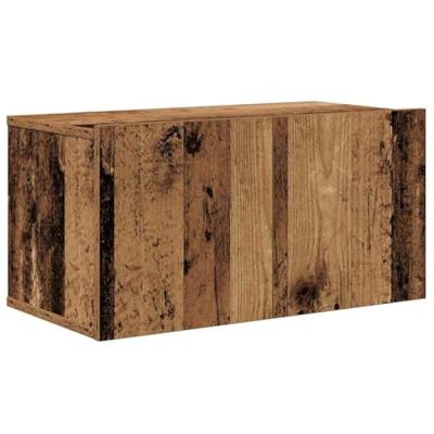 Tv-meubelset 4 pcs Oud hout 30.5 x 30 x 110 cm Bewerkt hout