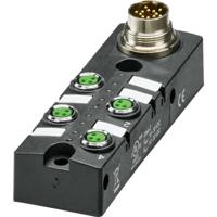 Phoenix Contact SACB- 4/3-L-M16-M8 HD 1197406 Sensor/actuator box M8-verdeler met metalen schroefdraad 1 stuk(s) - thumbnail
