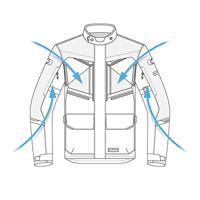 OXFORD "mondial 2.0" jas jacket mondial 2.0 black gr. 3xl - thumbnail