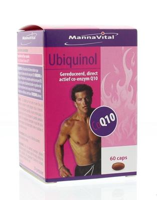 MannaVital Ubiquinol CoQ10 Capsules MannaVital Ubiquinol CoQ10 Capsules