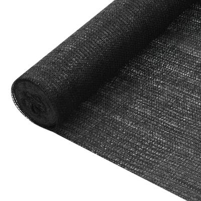 VidaXL Privacy net zwart 2x50 m hdpe 75 g/m² VidaXL Privacy net zwart 2x50 m hdpe 75 g/m²