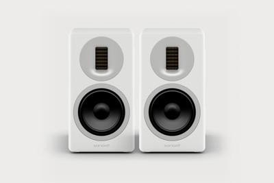Sonoro: ORCHESTRA slim boekenplank speakers - Mat wit