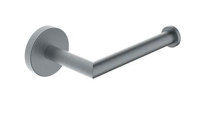 Wiesbaden Alonzo toiletrolhouder met vaste arm gunmetal Wiesbaden Alonzo toiletrolhouder met vaste arm gunmetal