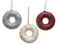 Donut foam kralen d10 cm a3 hangdeco Decoris - Decoris - thumbnail
