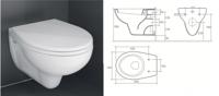 Carice hang toilet All in one wit BWH00465 - thumbnail