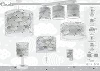 Dalber Kinderkamer tafellampClouds turquoise - 41411H - thumbnail