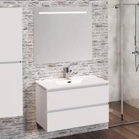 SEPHIA compleet badmeubel 80cm mat wit - thumbnail