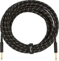 Fender Deluxe Cables instrumentkabel 7.5m zwart tweed recht - thumbnail