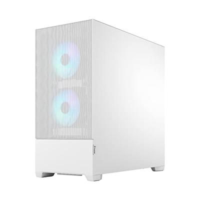 PC Case - Fractal Design - Pop Air RGB White Tg - White (FD -C -Por1a -01)