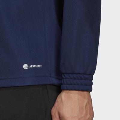 adidas Entrada 22 Trainingstrui 1/4-Zip Donkerblauw Wit - thumbnail