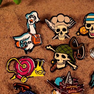 One Piece World Pin Badge Display Mystery Pin Badge (12) One Piece World Pin Badge Display Mystery Pin Badge (12)