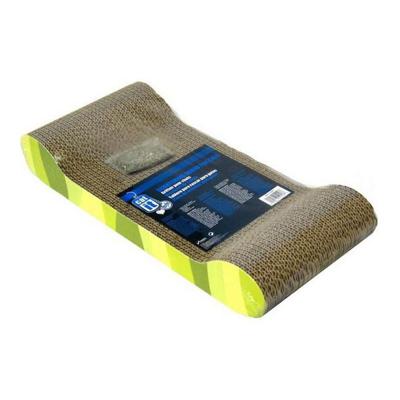 Golfkartonnen schraper 49x22x75 cm zebra groen