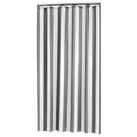Douchegordijn Sealskin textiel Linje 100% Polyester 180x200 grijs - thumbnail