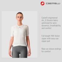 Castelli Espresso fietsshirt korte mouw wit dames L - thumbnail