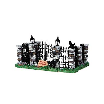 Lemax spooky iron gate and fence s/5 accessoire Spooky Town 2013