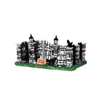 Lemax spooky iron gate and fence s/5 accessoire Spooky Town 2013 - thumbnail