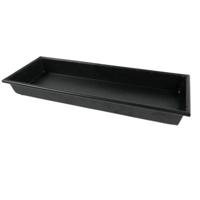 Tray zwart 39 cm | 8 stuks - thumbnail