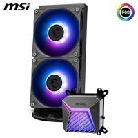 MSI MAG Coreliquid A15 240 Moederbord, Processor Alles-in-één vloeistofkoeler 12 cm Zwart 1 stuk(s) - thumbnail