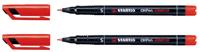 STABILO OHPen universal, OHP-marker, permanent, superfijn 0,4 mm, rood - thumbnail