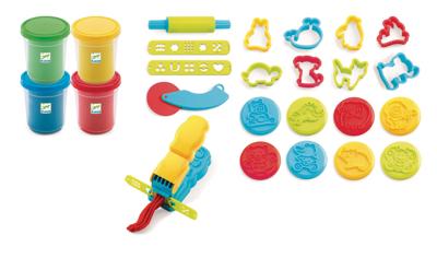 Modelleerklei Alles om te beginnen DJECO blauw