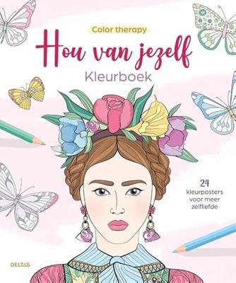 Deltas Color therapy hou van jezelf kleurboek