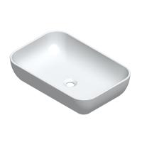 Waskom Sanicare Quattro 60x40 cm Wit Keramiek Sanicare - thumbnail