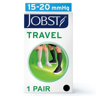 Jobst Travel Socks Zwart 45-46