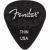Fender Wavelength Picks 351 Thin Black plectrumset (6 stuks) - thumbnail