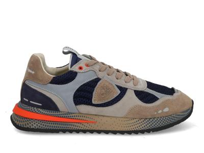 Philippe Model Olympique low bleu gris multi blauw maat 44